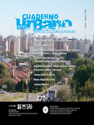 cover image of CUADERNO URBANO 27--ESPACIO, CULTURA, SOCIEDAD